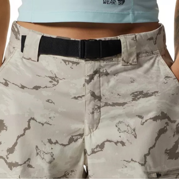 NEW Mountain Hardwear Cascade Pass Pant, Dunes Craig Camo,Women’s Size 4 Regular - Picture 2 of 14